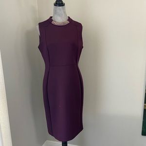 COPY - Beautiful purple/wine colored Calvin Klein dress. Size 12
